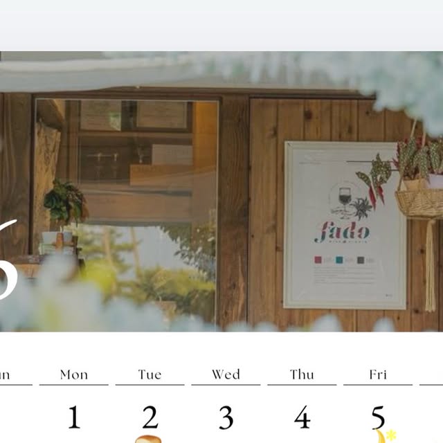 6月カレンダーと来店案内 - 2026-05-28